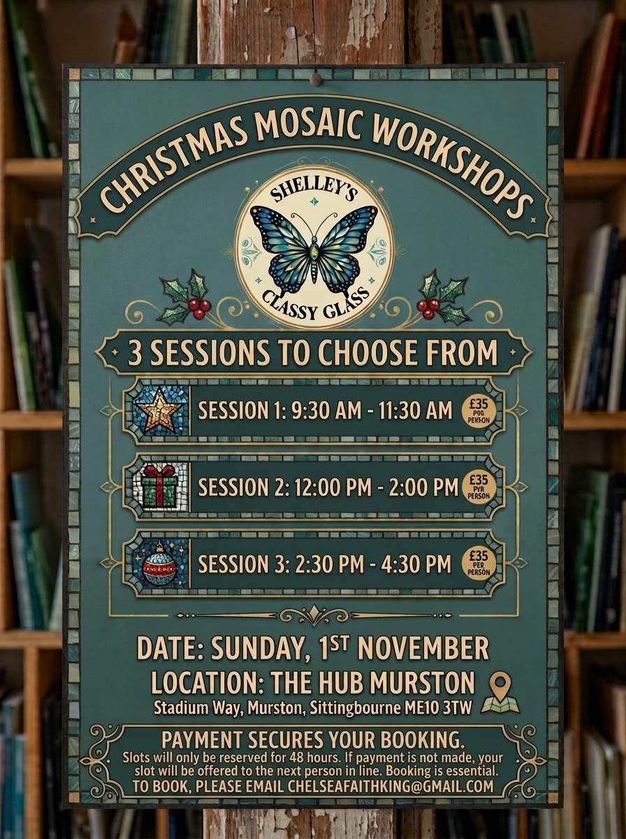 Christmas Mosaic Workshops