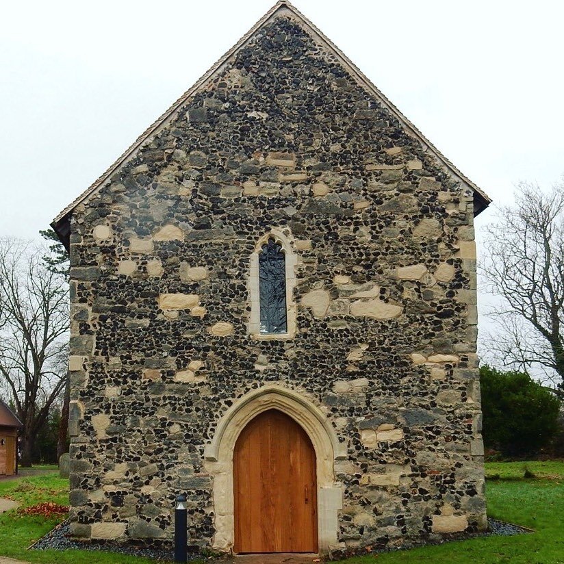 The historic stone chapel at Murston Heart